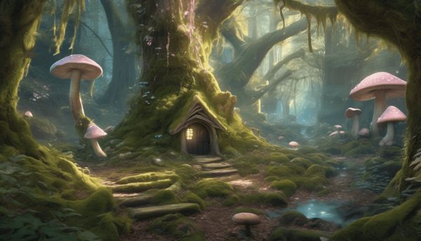 Plongez dans le monde féerique du bois des lutins