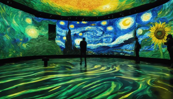 Venez vivre l’expérience immersive de l’exposition Van Gogh